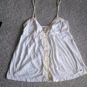 Hollister strap flowy top